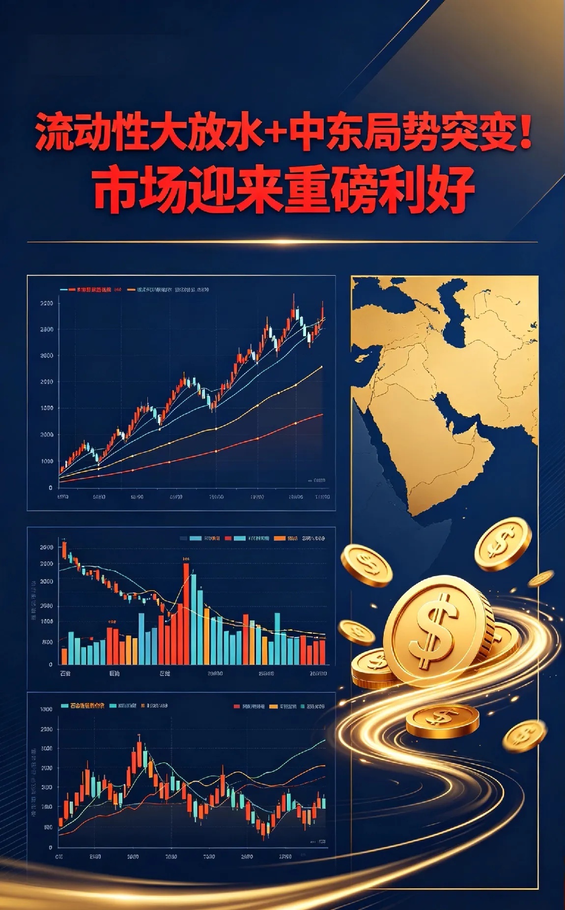 流动性大放水+中东局势突变！市场迎来重磅利好一、央行6000亿MLF操作落地 流