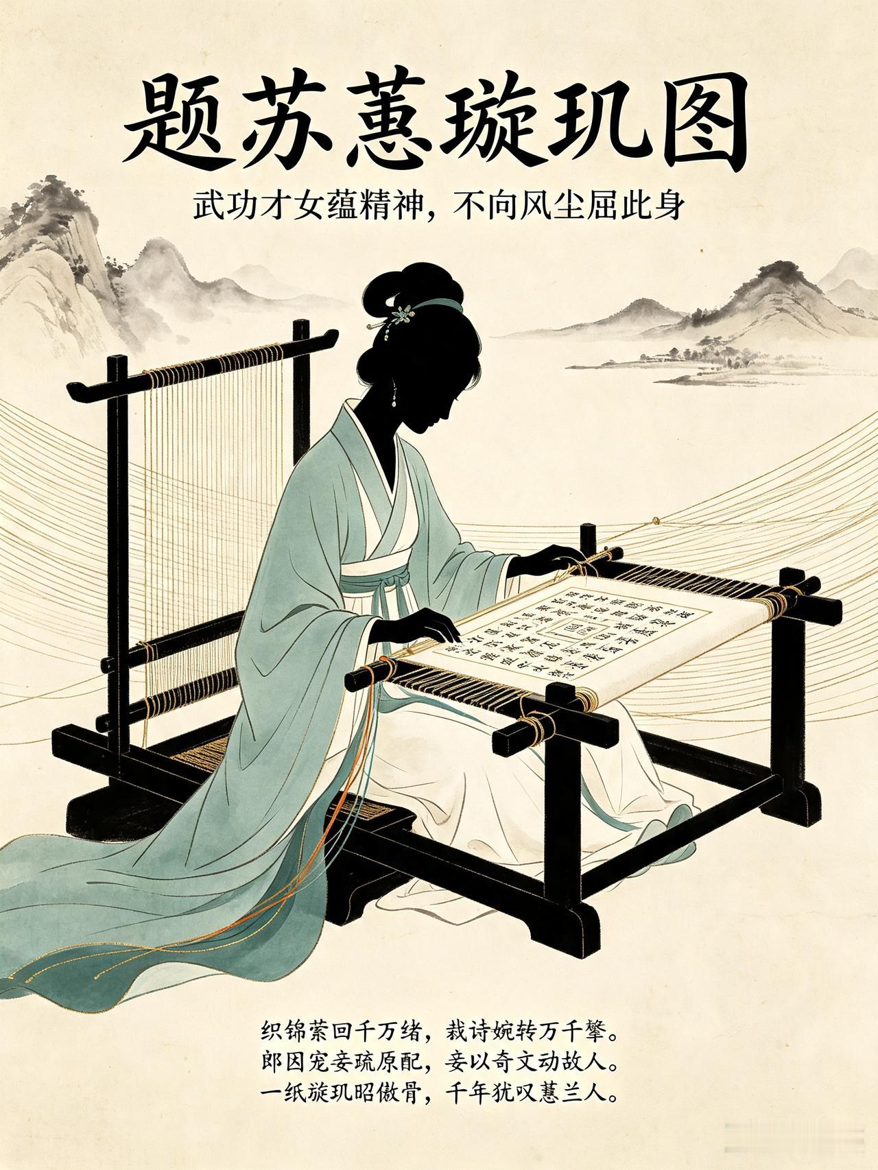 翻阅苏若兰的一生，最动人从不止缠绵相思，更是绝境里不肯低头的风骨。特赋七律一首，