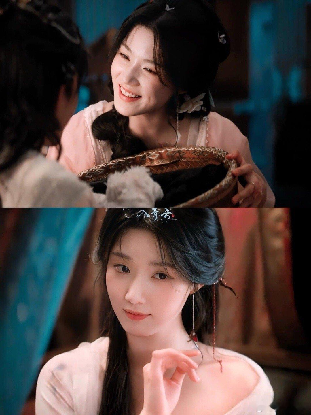 卢昱晓哭戏靠掐大腿卢昱晓怎么这么可爱呀，明意更是可爱的没边，哭还要靠掐大腿[允悲