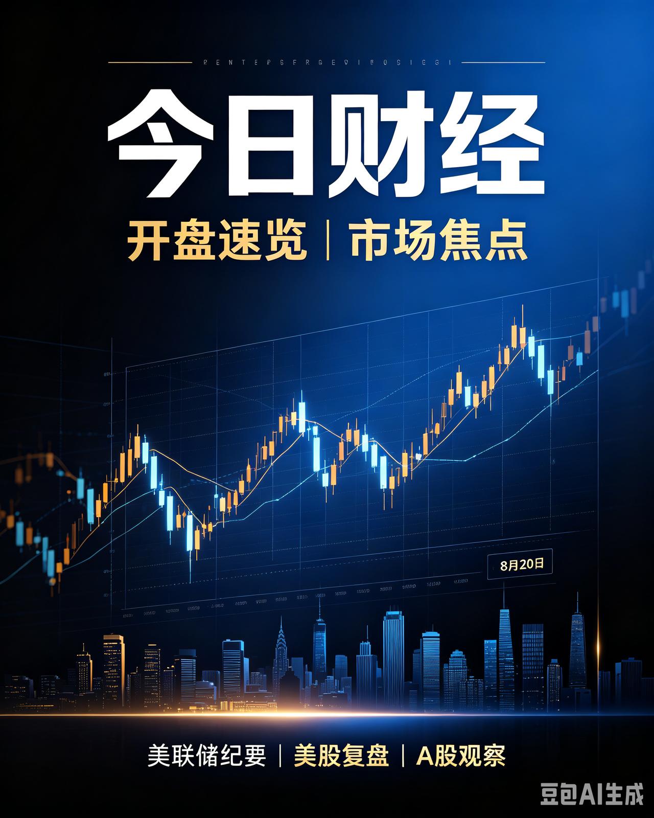 8月20日｜开盘财经速览
 
风险提示：以下资讯仅供信息参考，不构成任何投资建议