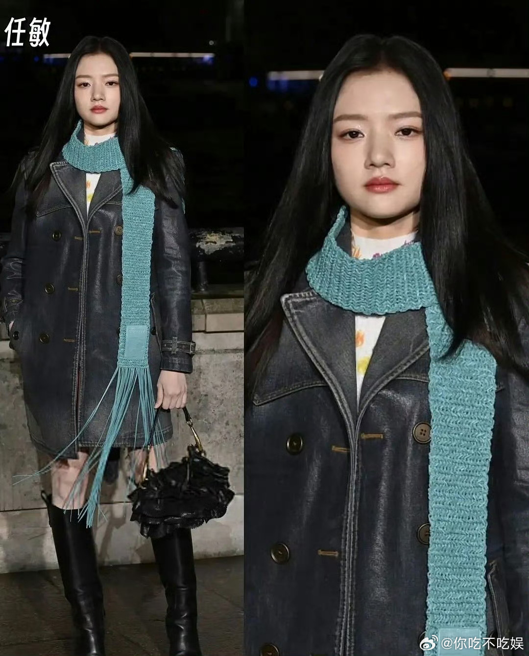 这灾难穿搭简直可以说是数一数二了。 