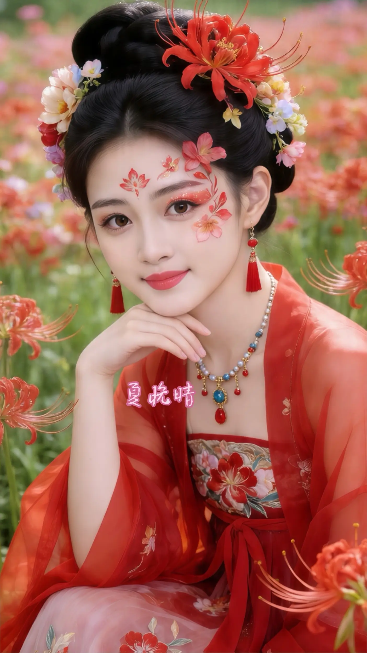 古风汉服美如画 彼岸花神 谁拍谁好看