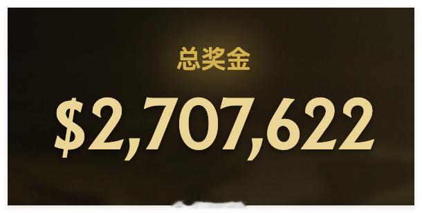 总奖金突破270万美元，距离开赛还有4天半DOTA2DOTA2TI2026