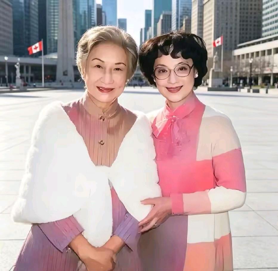 民国时期被誉为“天后”的第一美女蝴蝶与王丹凤，是相交莫逆的老友。尽管分别已至耄耋