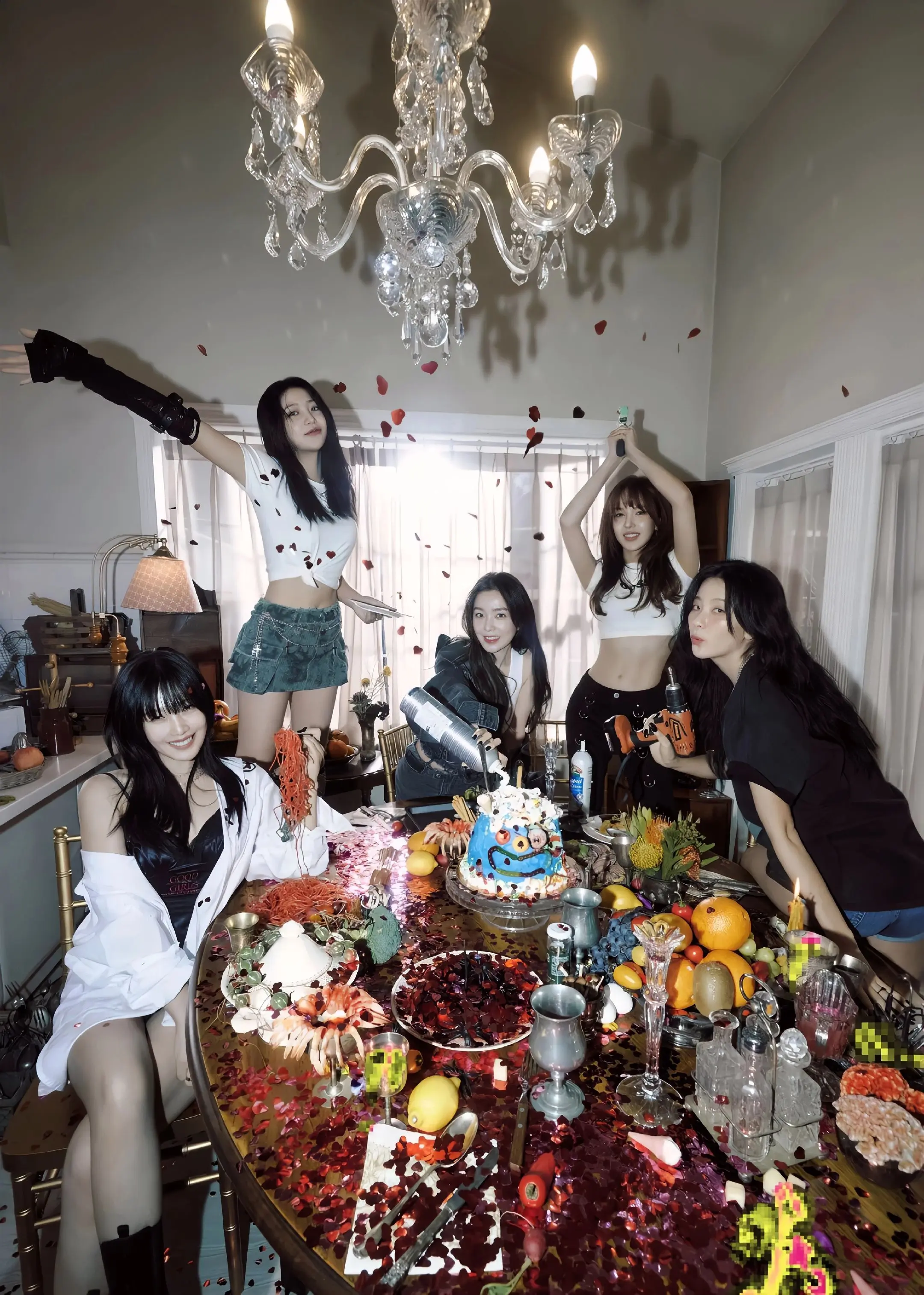 裴珠泫 redvelvet 姐妹桌