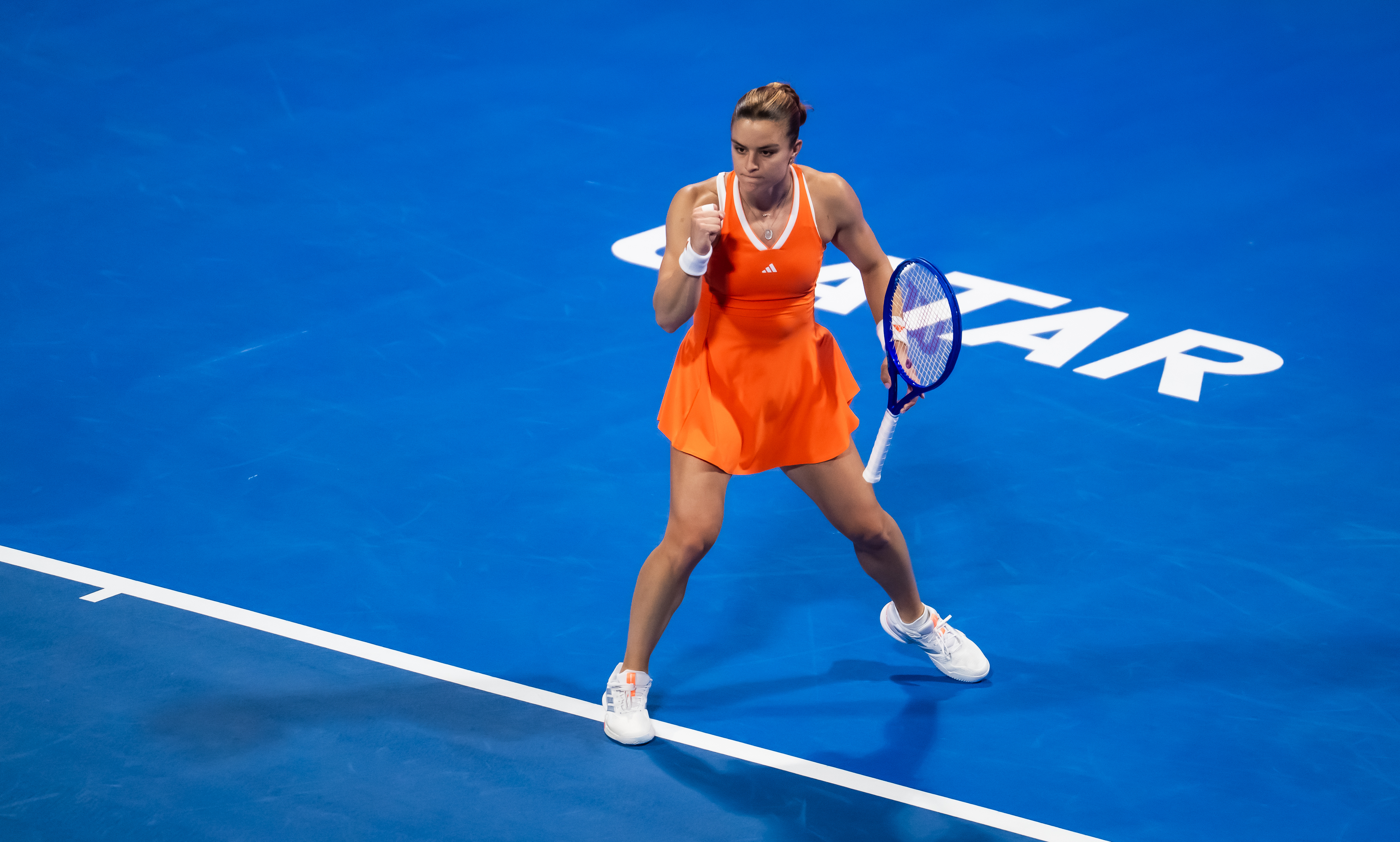 你知道吗❓亮数据在多哈逆转斯瓦泰克之后，萨卡里也终结了后者在1000赛拿下首盘后