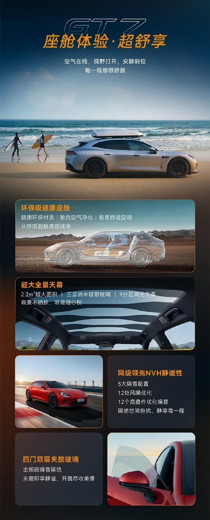 启境GT7内饰实车图曝光！辨识度超高，已被刷屏！
5月14日，启境汽车发布了启境