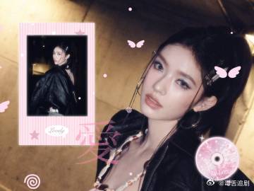 林允七夕Y2K美式复古大片林允七夕神图有了千禧美式复古美学上线，林允七夕大片，甜