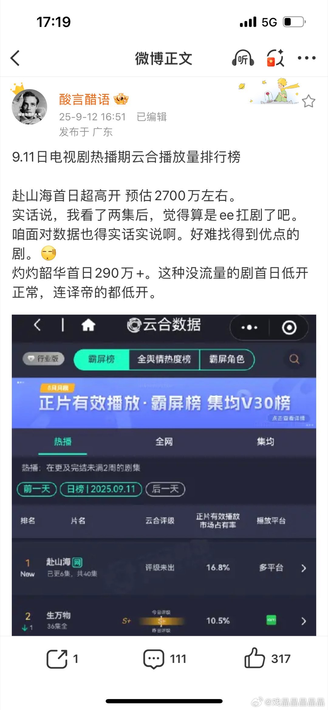 以前的踩或者嘲，是为了关键时刻的捧，早就说了它也是。 ​​​