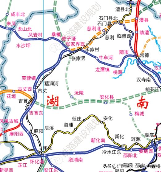 炸穿路网！呼南高铁宜昌 — 南宁段拉直方案来了，不绕常德、邵阳，74 公里省距、