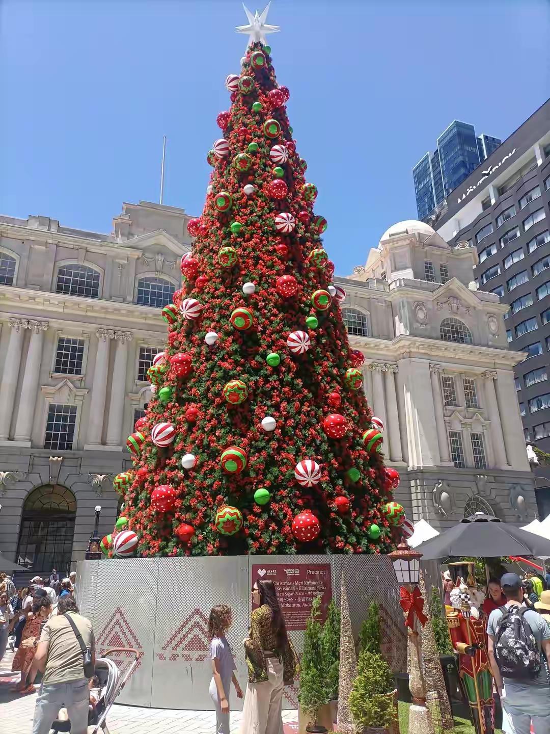 新西兰的年味

在新西兰过年，除了一些人家在房屋周围装饰的圣诞节标志外，和平常没