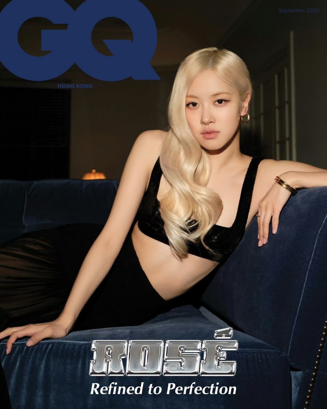 朴彩英登GQ香港版创刊号封面[送花花] ​​​