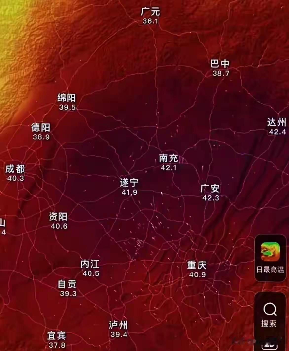 今年这种天气来得有点早，突破记录了。
