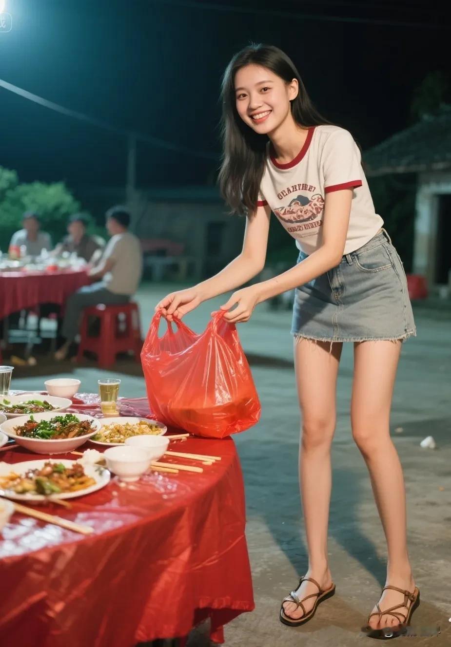 你会笑话那些吃完饭打包的人吗
我记得小时候
在我们农村
大家在村里吃酒席的时候