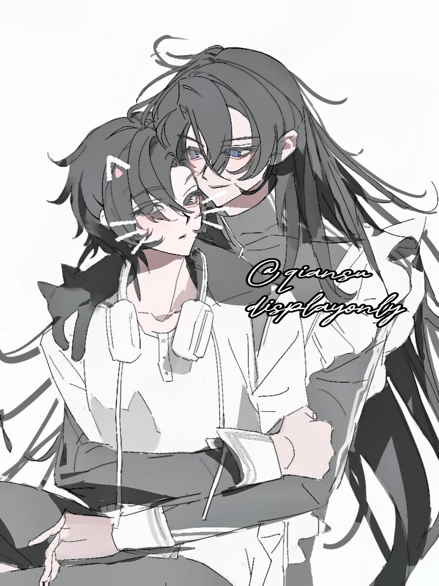 贴贴。