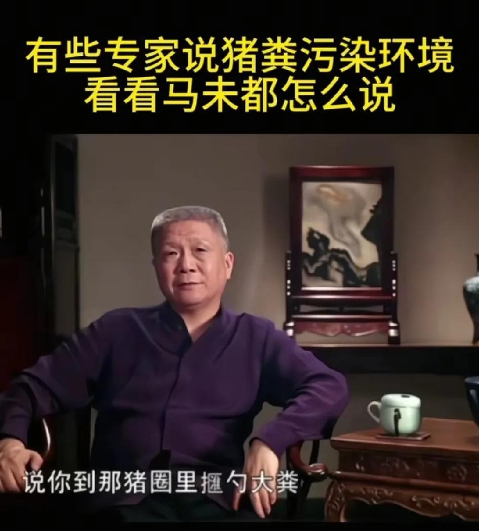 马未都说猪粪治好了一个人的头疮！马未都不仅是收藏大家脱口秀中讲的故事也吸引人，路