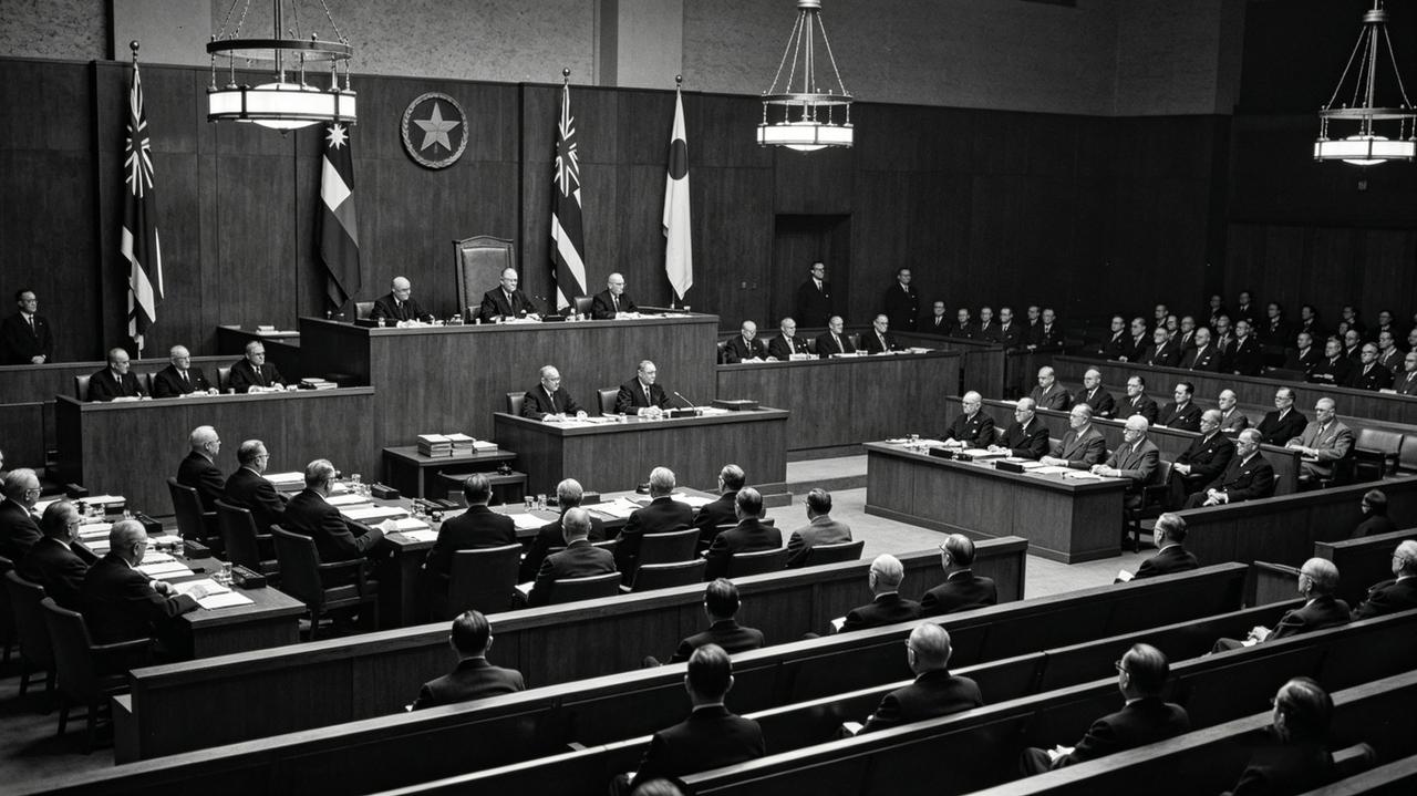 2026年5月3日是远东国际军事法庭（即东京审判）开庭80周年纪念日！

勿忘历