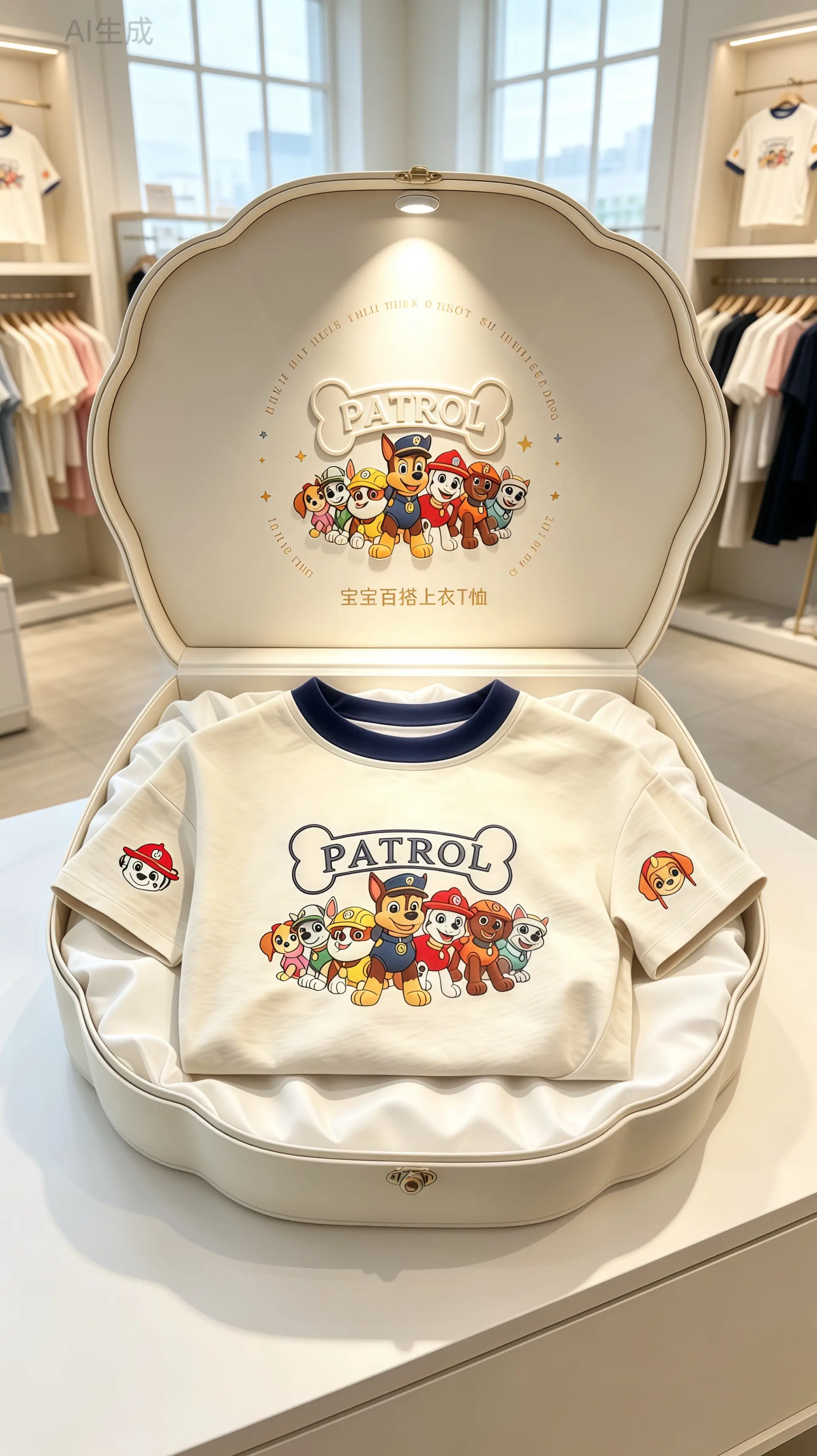 潮娃穿搭 男童穿搭 汪汪队短袖 短袖恤 高品质童装