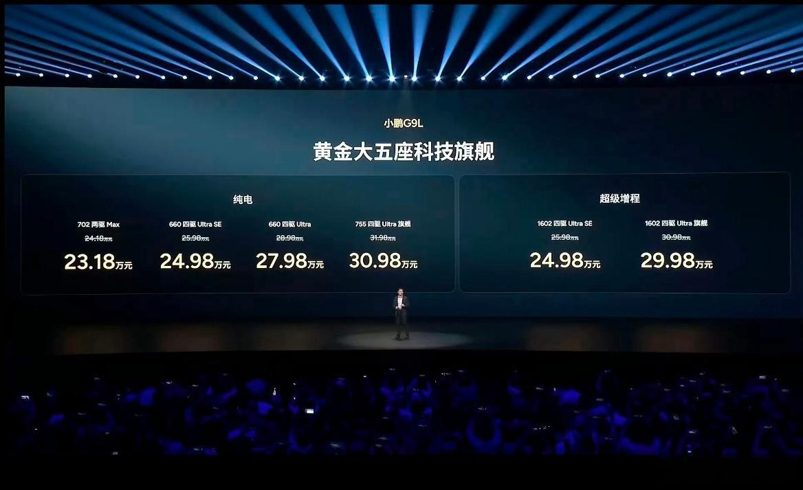小鹏G9L发布，售价23.18万起，咋样？ ​​​