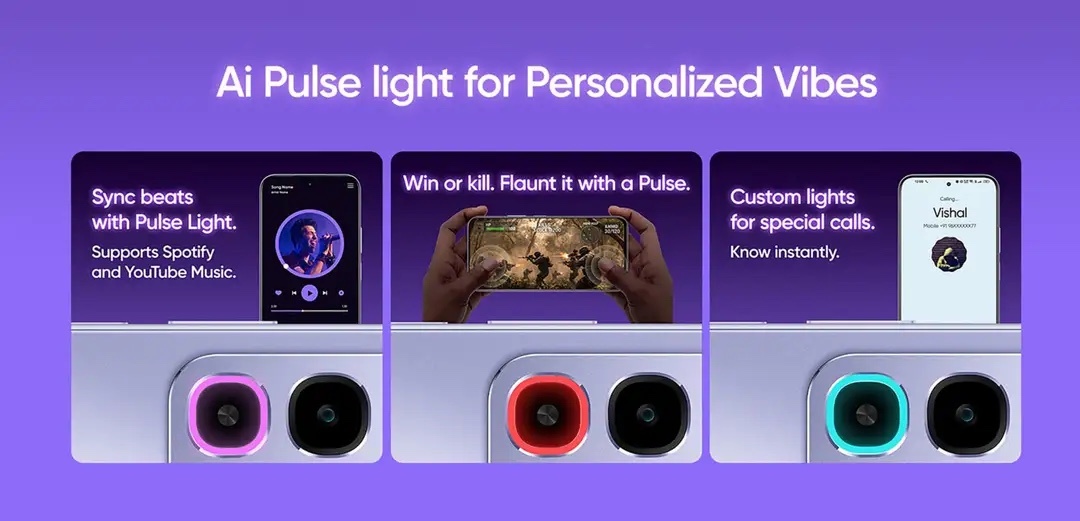 真我P4R来了！真我P4R这个背后的环形灯条有点意思！官方叫它“AI Pulse