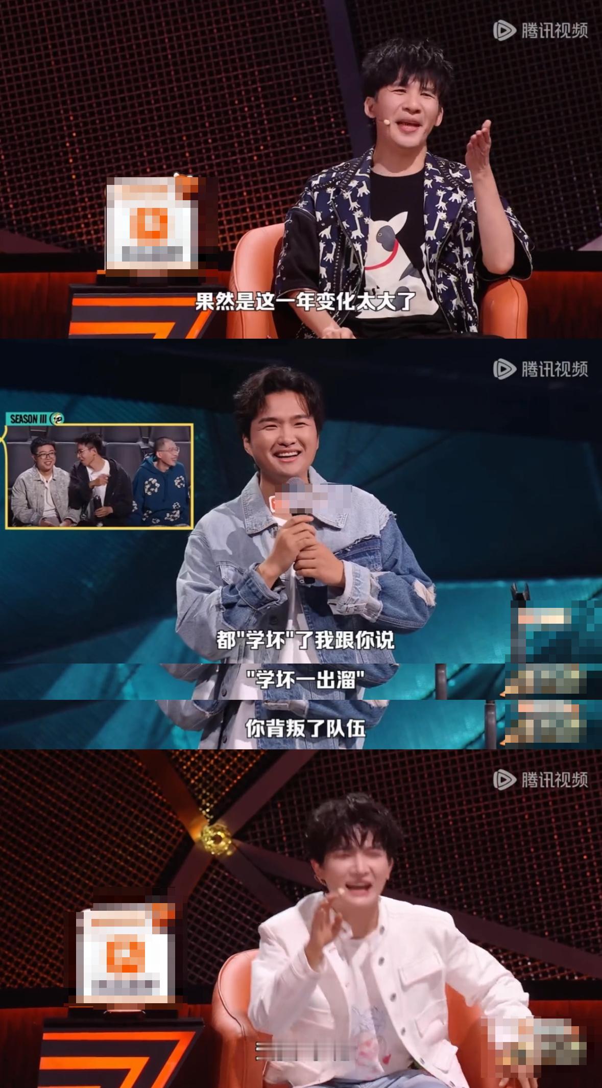 潜力更大的就是周深毫无预兆的爆笑桥段，小四爷段子突然cue到周深进行趣味调侃，周