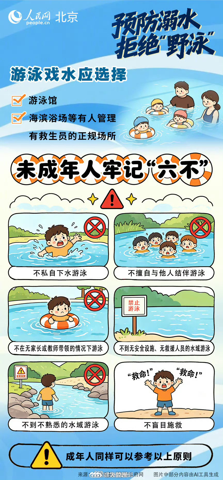 应急科普【放假不放松！请收好这份防溺水安全指南】7种迹象辨别溺水者暑假陆续开启，