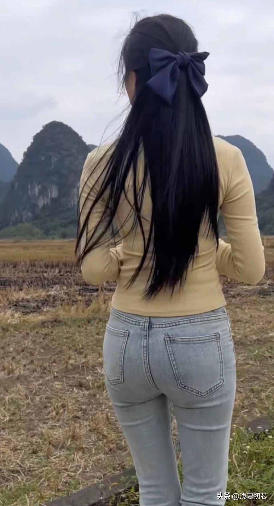 牛仔穿搭天花板纯情