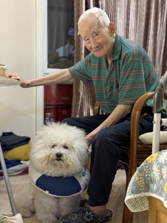 咪子跟爷爷撒娇🤣