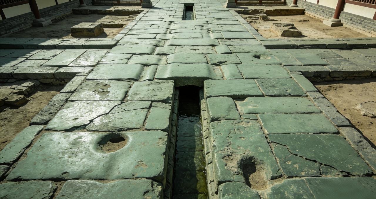 西安莲湖区人民西村的棚户区地下，压着一条隋唐长安城的大十字街。
我们习惯把长安