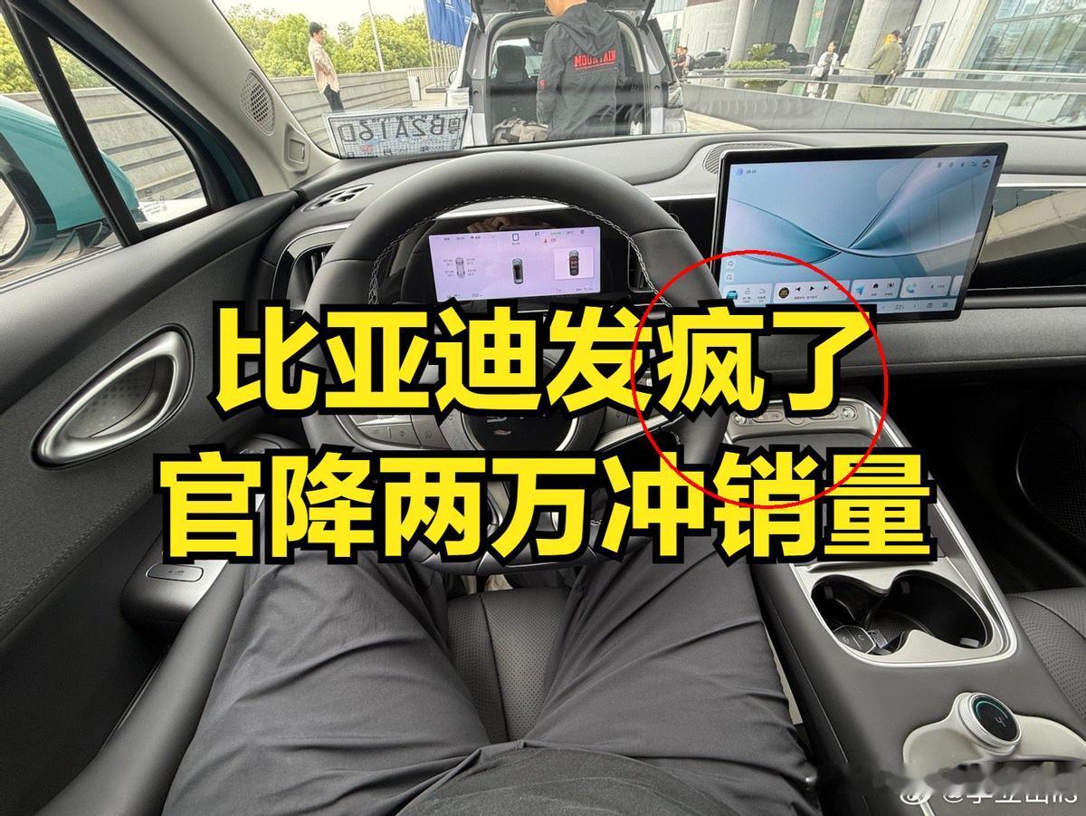 昨晚比亚迪可谓是“疯狂”之举，几乎所有车企都连夜谋划应对之策。💰
比亚迪降价杀