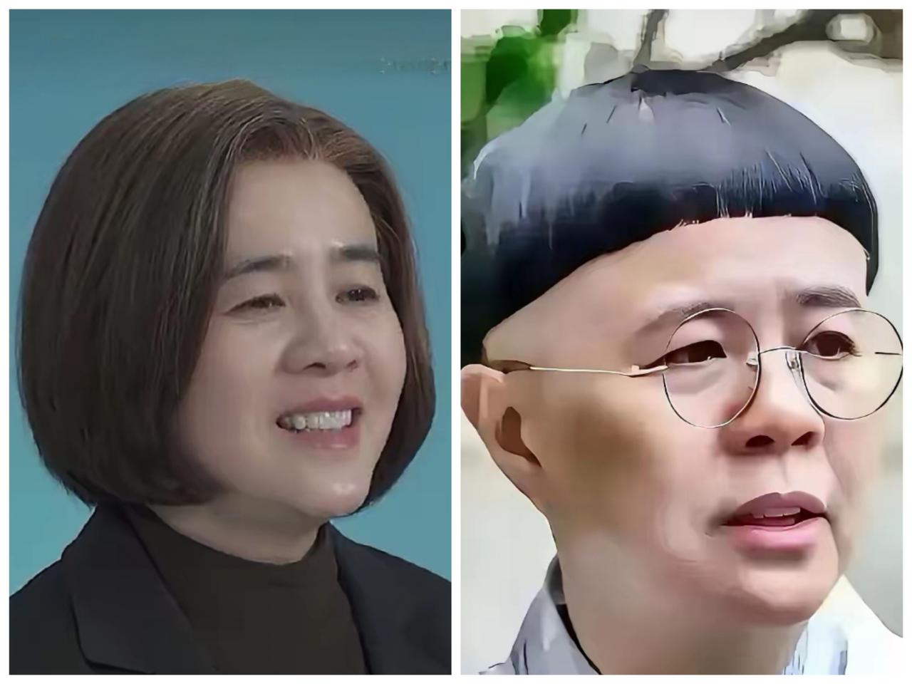 也该换换发型了，都这岁数了不能老长不大。