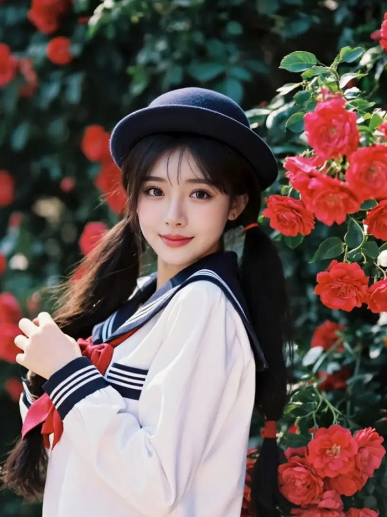 AI水手花畔影 ai创作