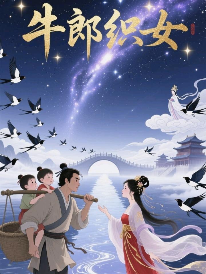 今天农历七月初七，七夕节，神话故事中，牛郎织女相会的日子。
凌晨五点多，下起了小