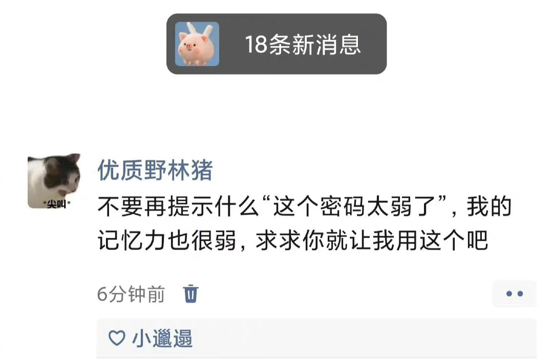 密码匹配的是我的记忆力 ​​​