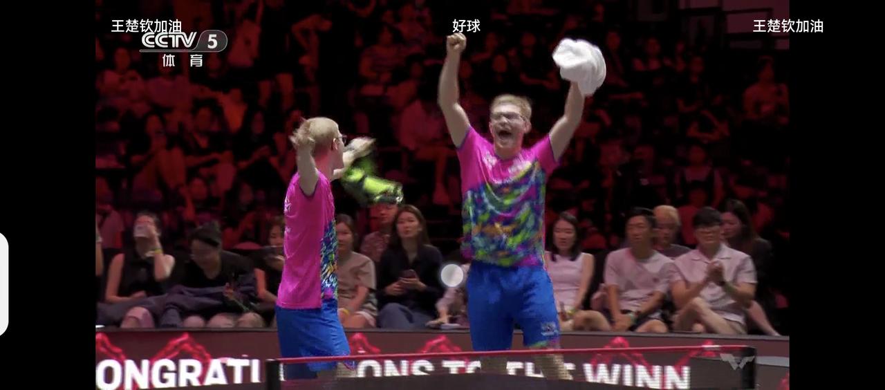 勒布伦兄弟，真是不可小觑[机智]他们刚才能3:0完胜我们国乒小将，有可能在奥运会