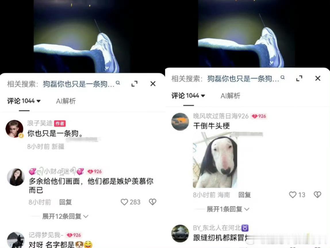 狗磊直播点评吴迪的 6+3 啤酒，并吐槽吴迪暴富后膨胀了，穷人乍富容易返贫。吴迪