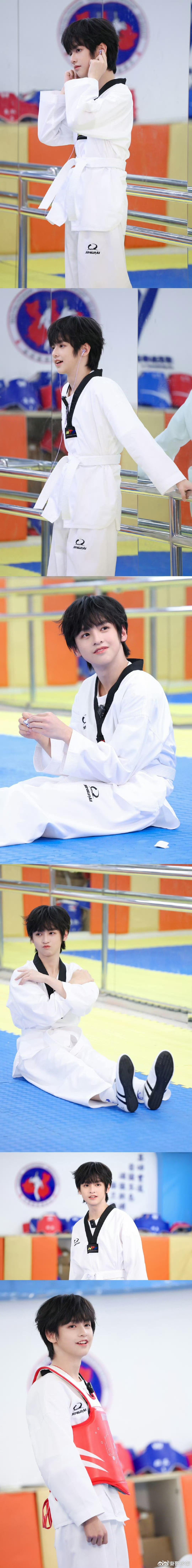 TF家族拳脚定乾坤花絮照公开TF家族拳脚定乾坤花絮照  以拳脚为笔，以热爱为墨，