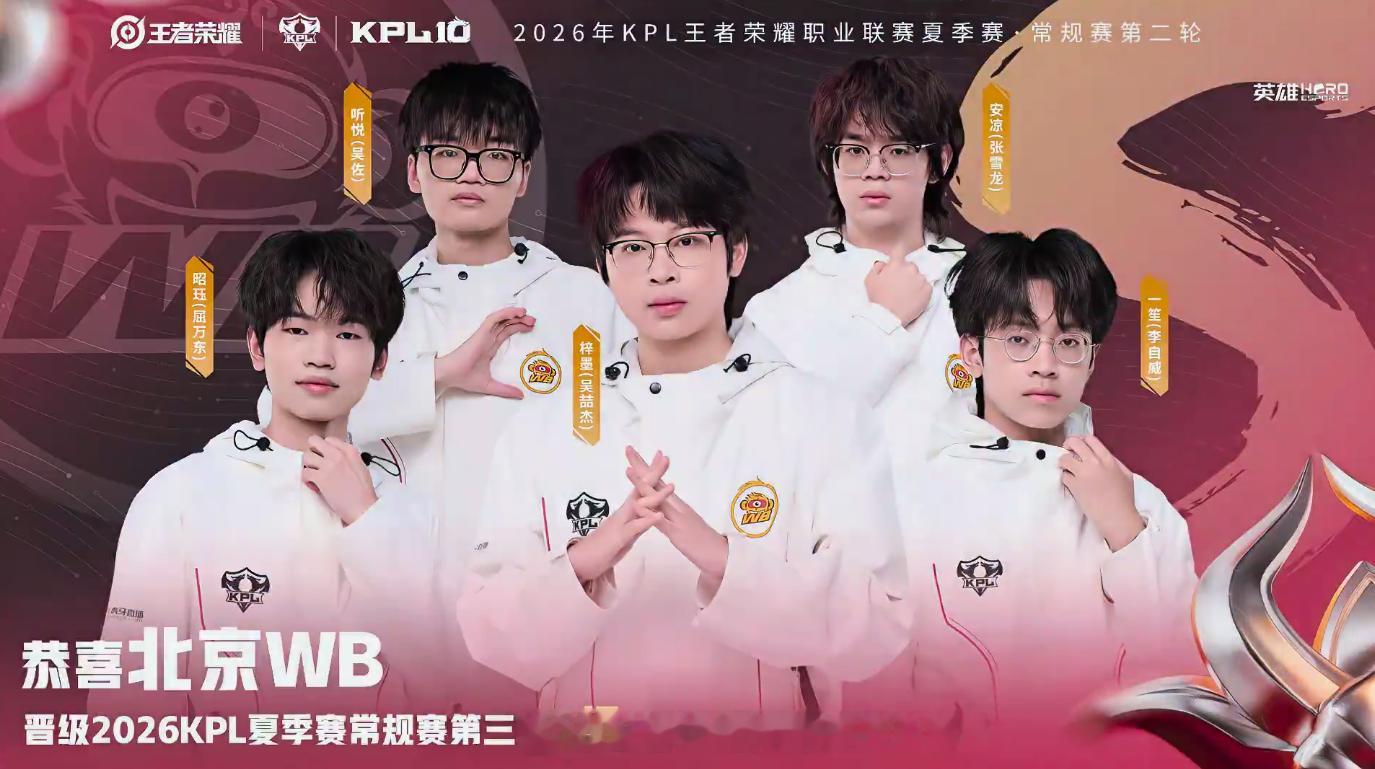 WB稳住积分锁定第三轮S组，顺利拿下季后赛入场券，期待后续持续发力WB锁第三轮S