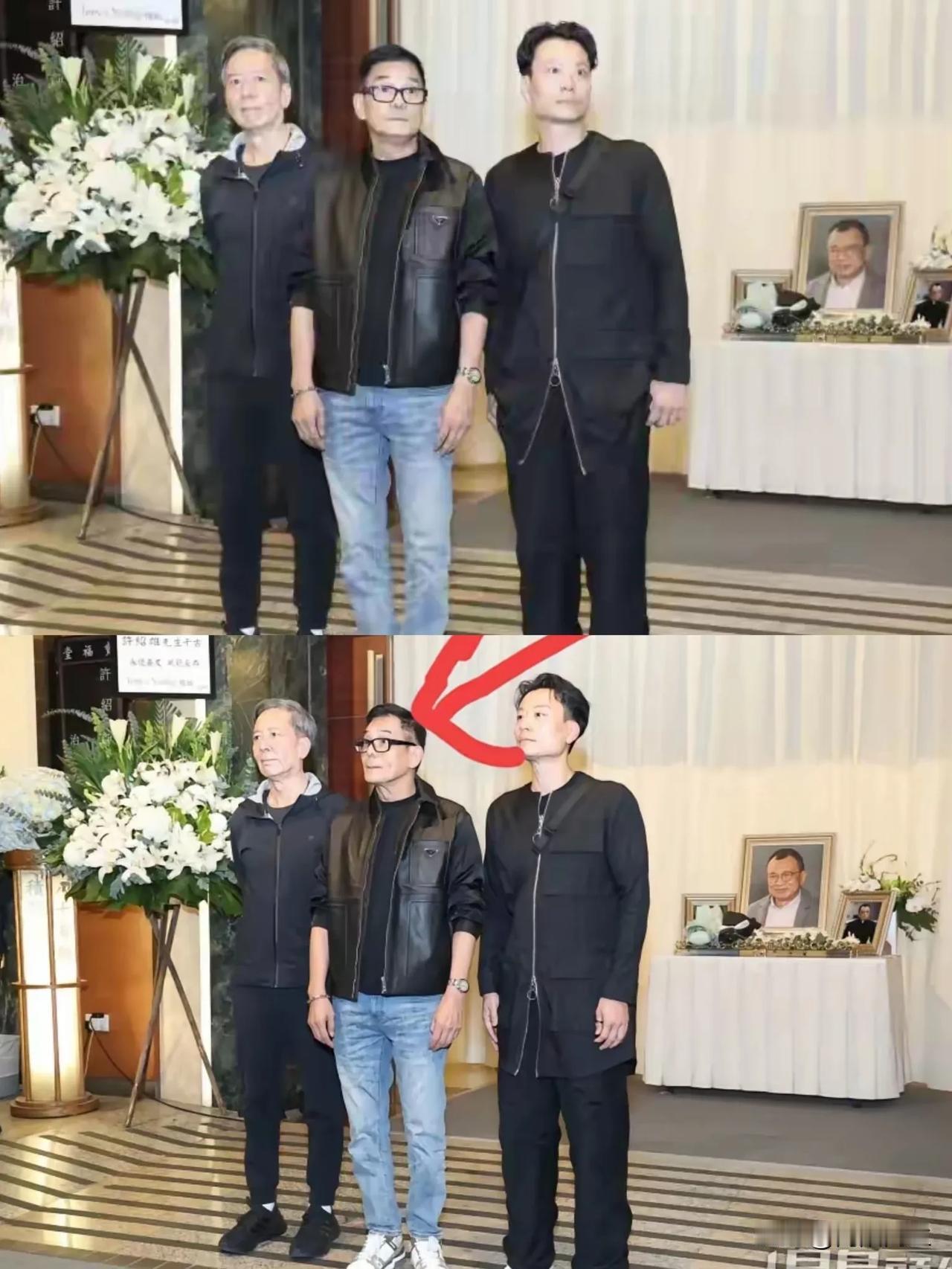 奉劝大家一句，
参加葬礼的时候，
你可以不随礼，也可以不献花，但千万不要像李国麟