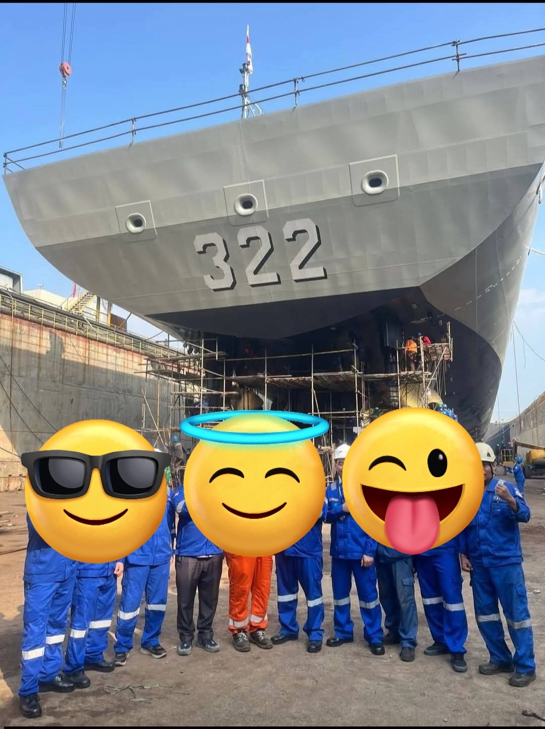 印尼红白级首舰KRI Balaputradewa（322）舰尾似乎没有投放VDS