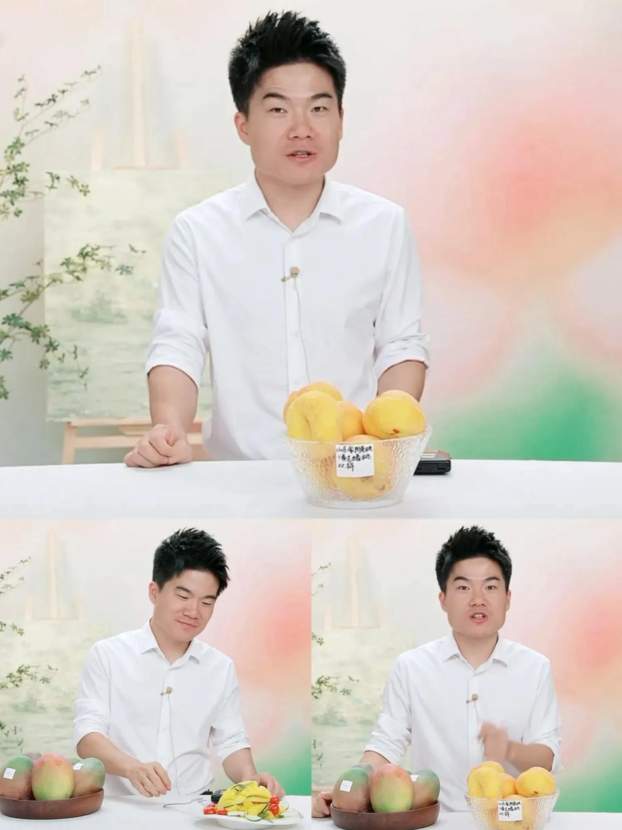 董宇辉直播卖芒果，
22.8元5斤，这价格挺实惠了吧！
结果有人发弹幕说“卖这么