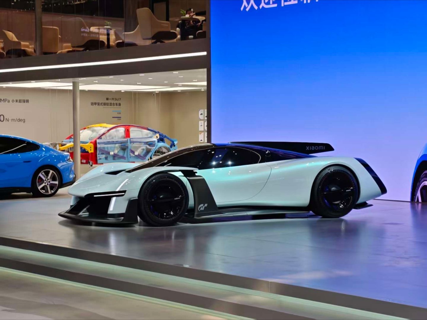 今天终于见到Xiaomi Vision Gran Turismo实车了，激动的原
