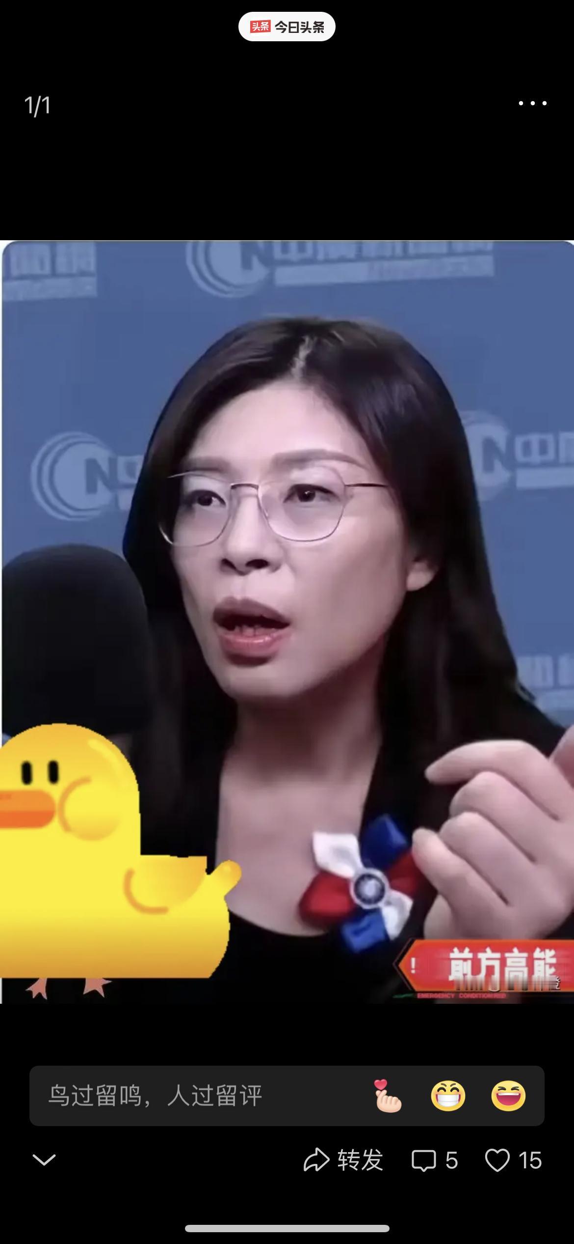 台岛民调大反转！郑丽文重提“一国两区”带飞国民党涨3.9%，民进党跌1.8%，这