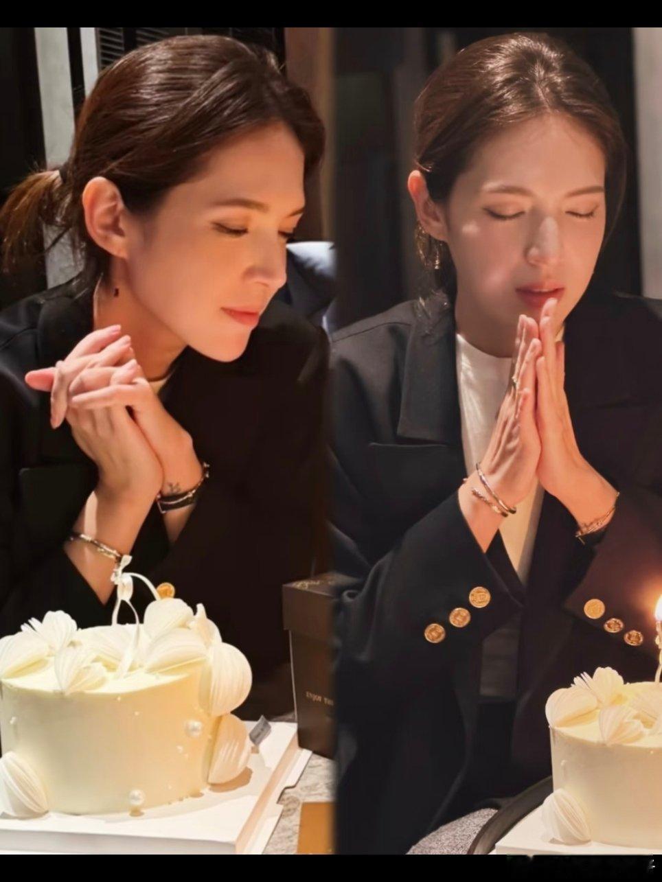 许玮甯晒42岁庆生照！姐这骨相是真顶啊