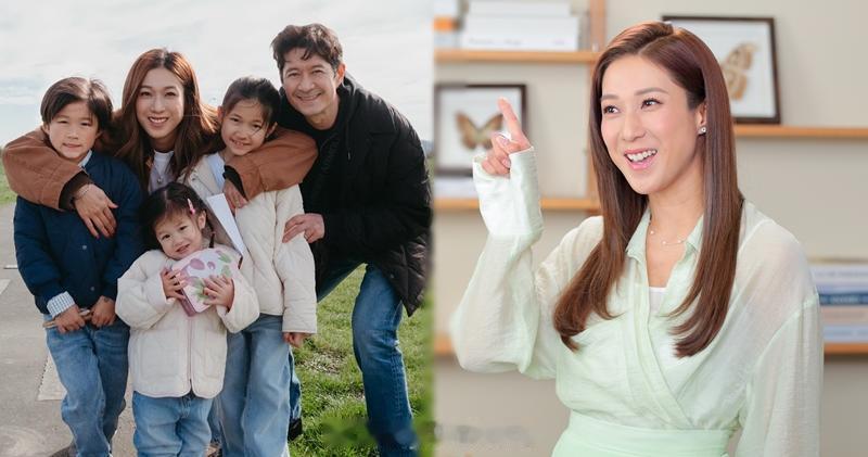 明报：钟嘉欣分享育儿趣事︰最崩溃係3个仔女一齐叫我锺嘉欣（Linda）近日为其代