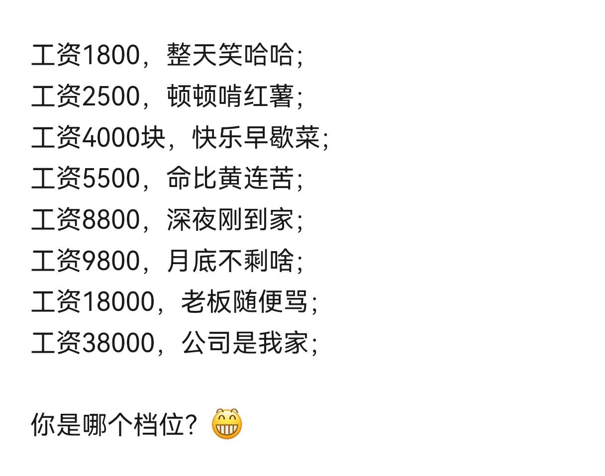 网友：你在公司是什么水平呢？