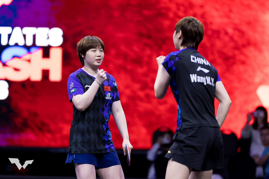 【WTT美国大满贯2026】｜20260704女双决赛·图片5©️WTT王曼昱蒯