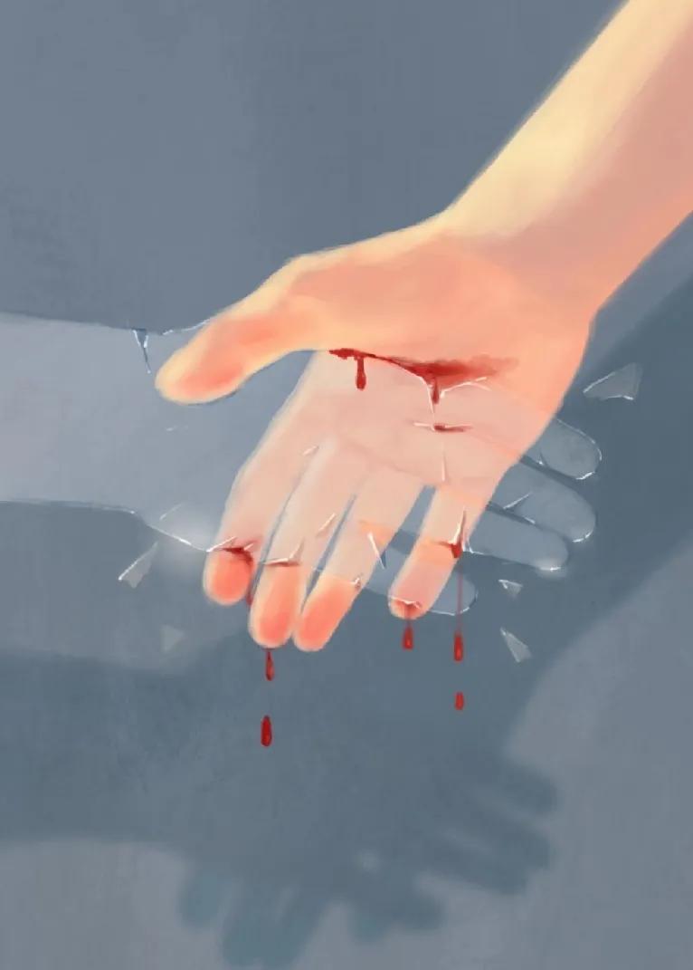 所有关系，

你不要了，局就解了

一段关系就像玩牌，

他手里拿着大小王，
