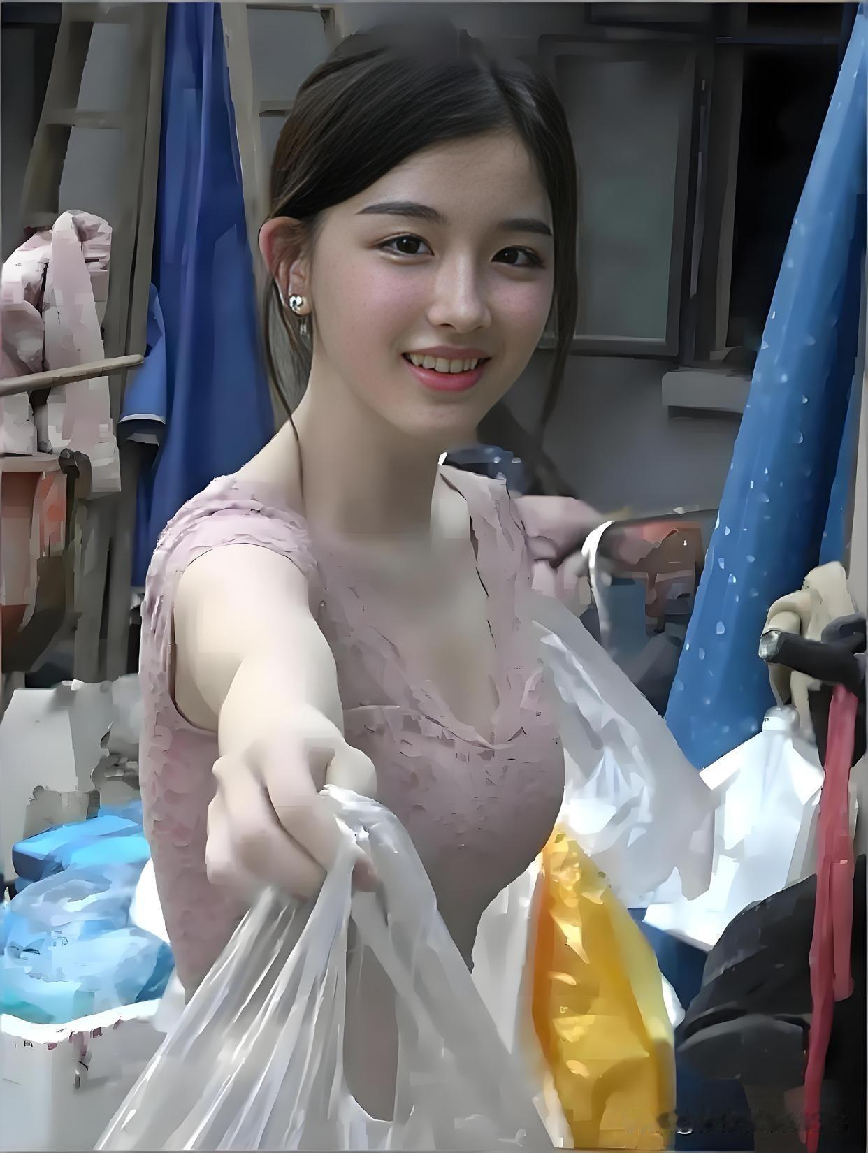生活中经常有人吐槽，看到颜值高、长的漂亮的美女摆摊卖菜，都会忍不住说一句：长得这