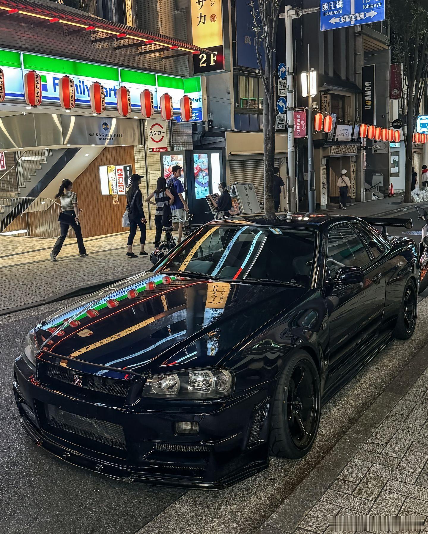 胖哥汽车频道[超话] 晚安，经典战神。gtr34生活碎片 ​​​